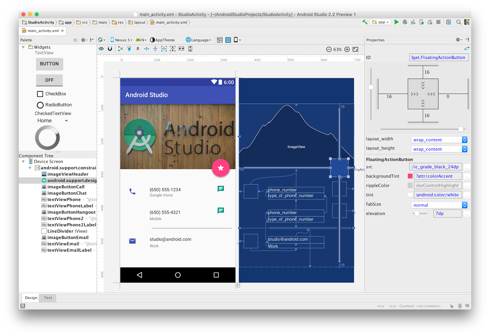 New Android Studio! :)