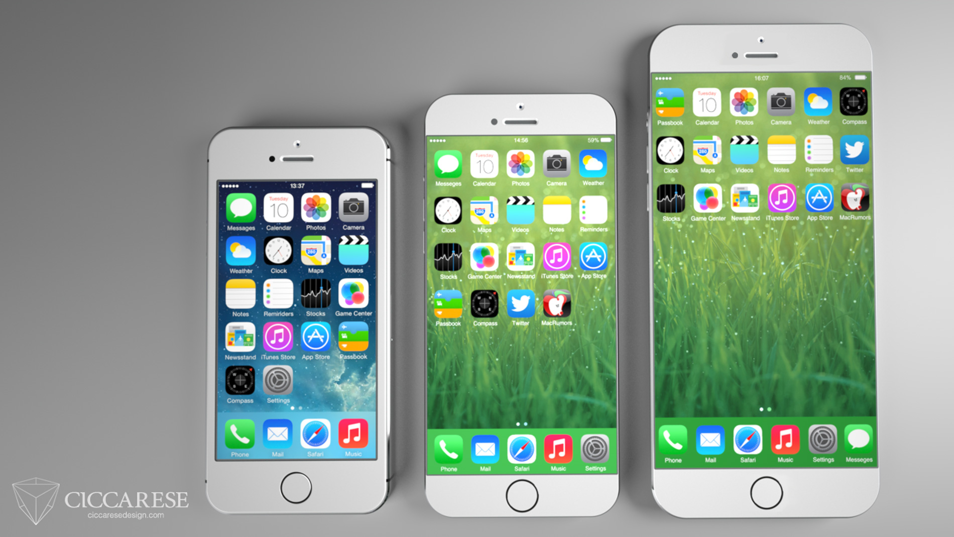 Probably the iPhone X is going to look like this.